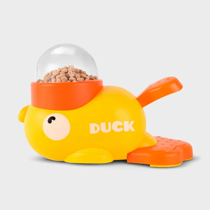 SmartFeeder Duck – 2-in-1 Interactive Treat Dispenser & Slow Feeder Toy