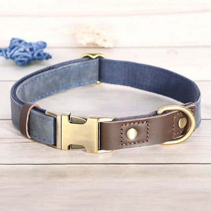 Premium PU Leather Dog Collar – Elegant, Durable & Adjustable