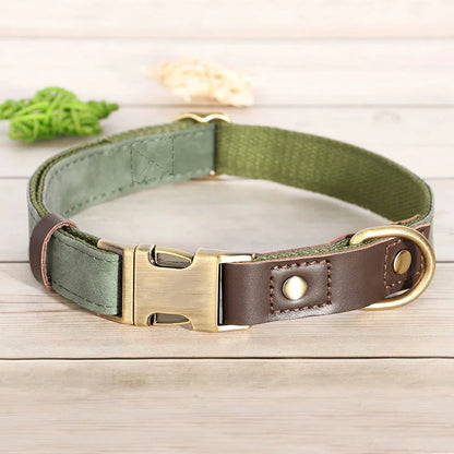 Premium PU Leather Dog Collar – Elegant, Durable & Adjustable