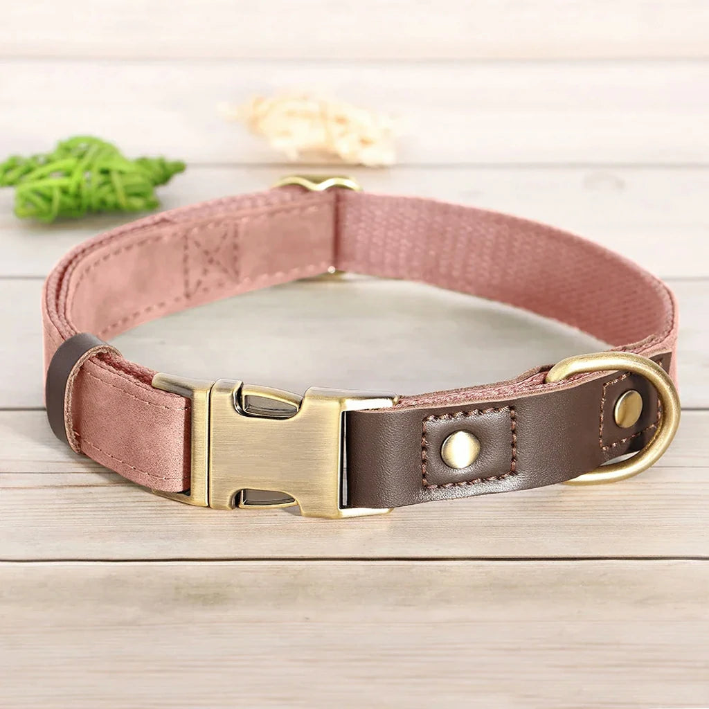 Premium PU Leather Dog Collar – Elegant, Durable & Adjustable