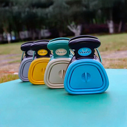 Foldable Dog Poop Scooper with Biodegradable Bags