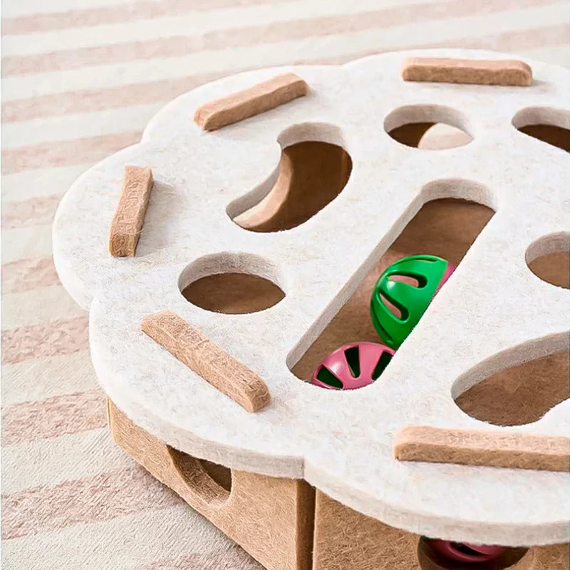 Ultimate Interactive Sisal Cat Scratching Post & Playhouse