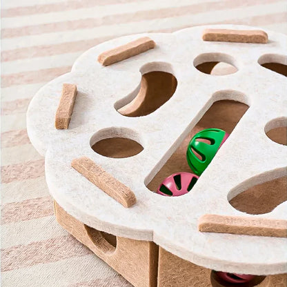 Ultimate Interactive Sisal Cat Scratching Post & Playhouse