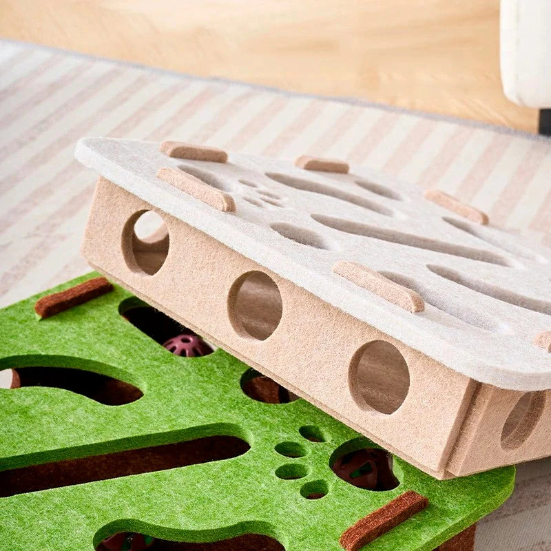 Ultimate Interactive Sisal Cat Scratching Post & Playhouse