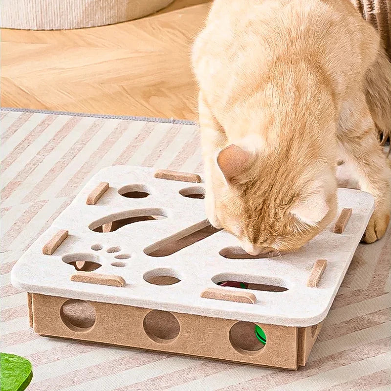 Ultimate Interactive Sisal Cat Scratching Post & Playhouse