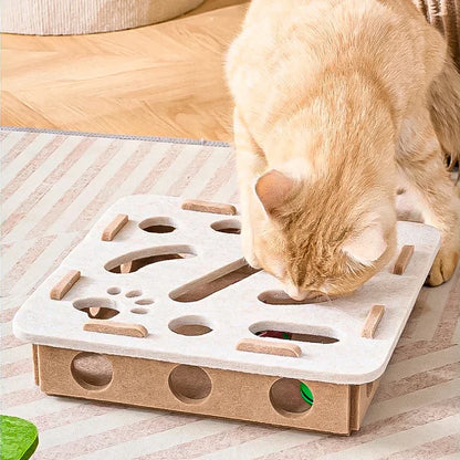 Ultimate Interactive Sisal Cat Scratching Post & Playhouse