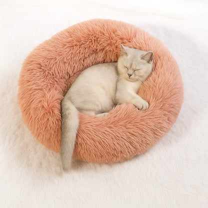 Ultra Soft Plush Pet Bed for Cats and Dogs - Multiple Sizes