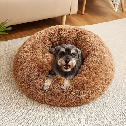 Ultra Soft Plush Pet Bed for Cats and Dogs - Multiple Sizes