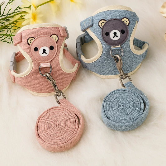 Adorable Harness & Leash Set for Outdoor Adventures