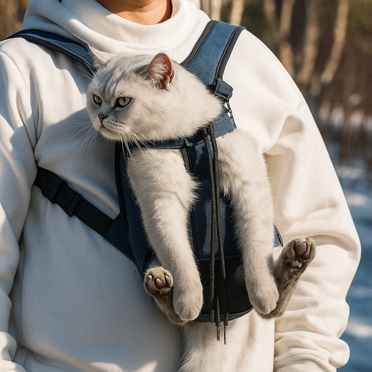 Breathable Pet Carrier Backpack for Small Dogs and Cats