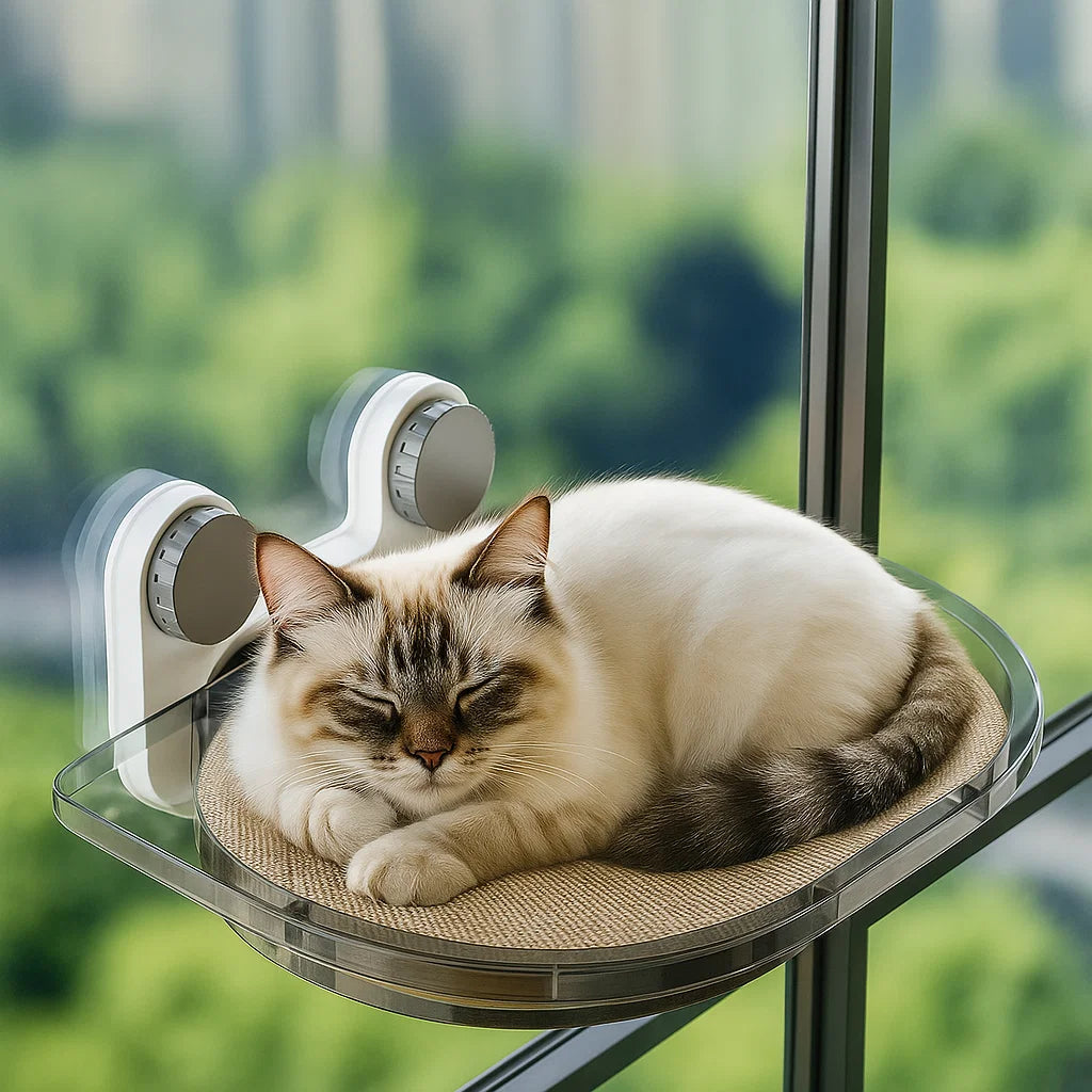 Ultimate Cat Window Hammock - Cozy & Durable