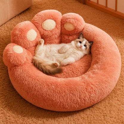 Luxurious Fluffy Dog Bed - Cozy Comfort for Pets