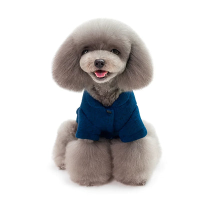 Cozy Fishbone Pet Sweatshirt for Cats & Dogs