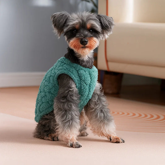 Warm Fleece Pet Sweater for Cats & Small Dogs