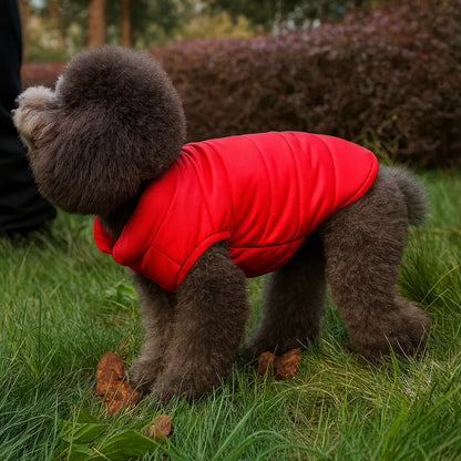 Double Sided Winter Dog Coat - Warm & Stylish Pet Vest