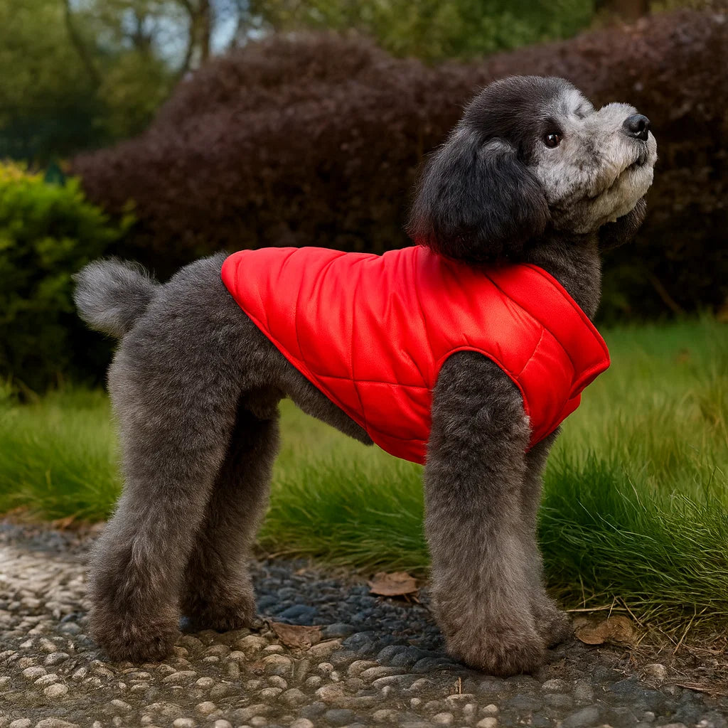 Double Sided Winter Dog Coat - Warm & Stylish Pet Vest