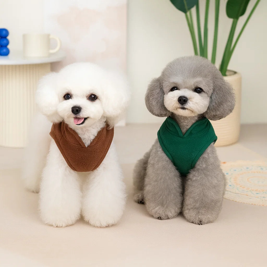 Cozy Fleece Sweater for Small Dogs - Autumn/Winter