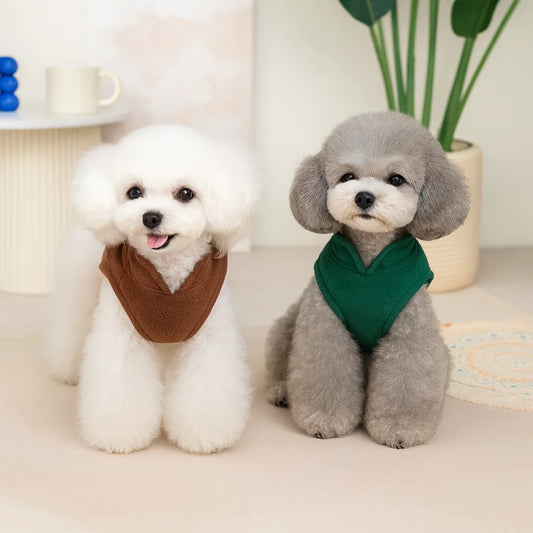 Cozy Fleece Sweater for Small Dogs - Autumn/Winter