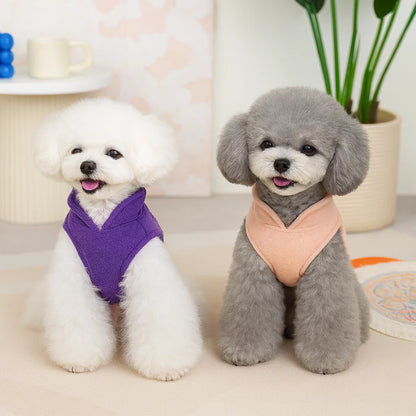 Cozy Fleece Sweater for Small Dogs - Autumn/Winter