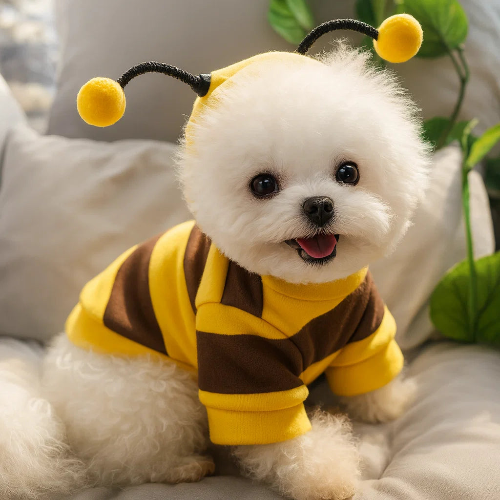 Charming Bee Costume for Small & Medium Pets