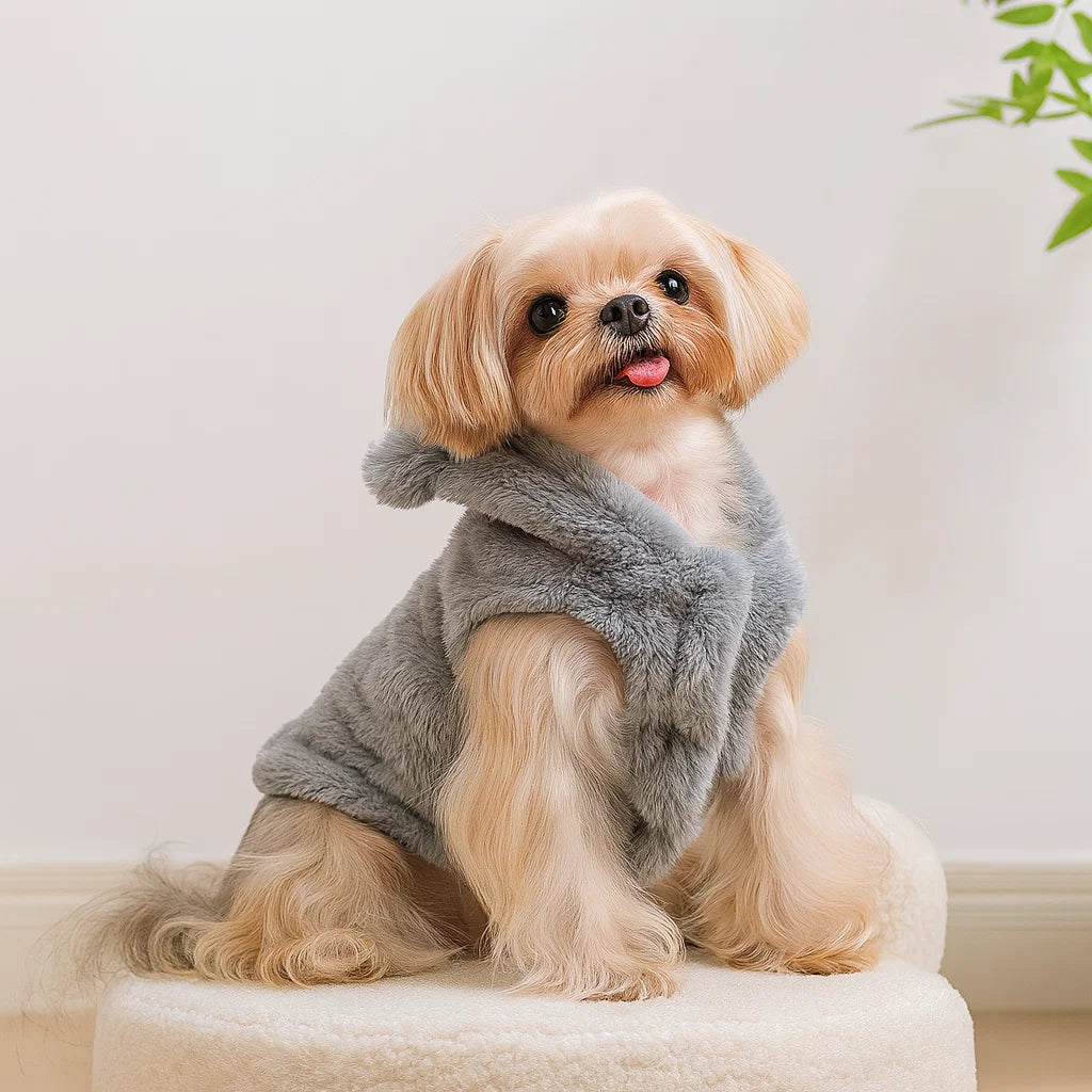 Cozy Fleece Hoodie for Small & Medium Pets - Warm & Cute