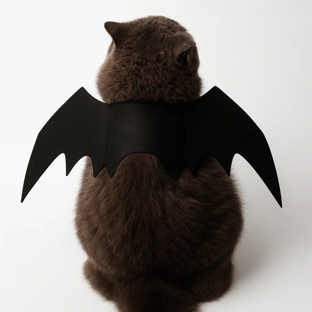 Bat Wings Cat Costume - Lightweight Anti-Escape Halloween Cosplay