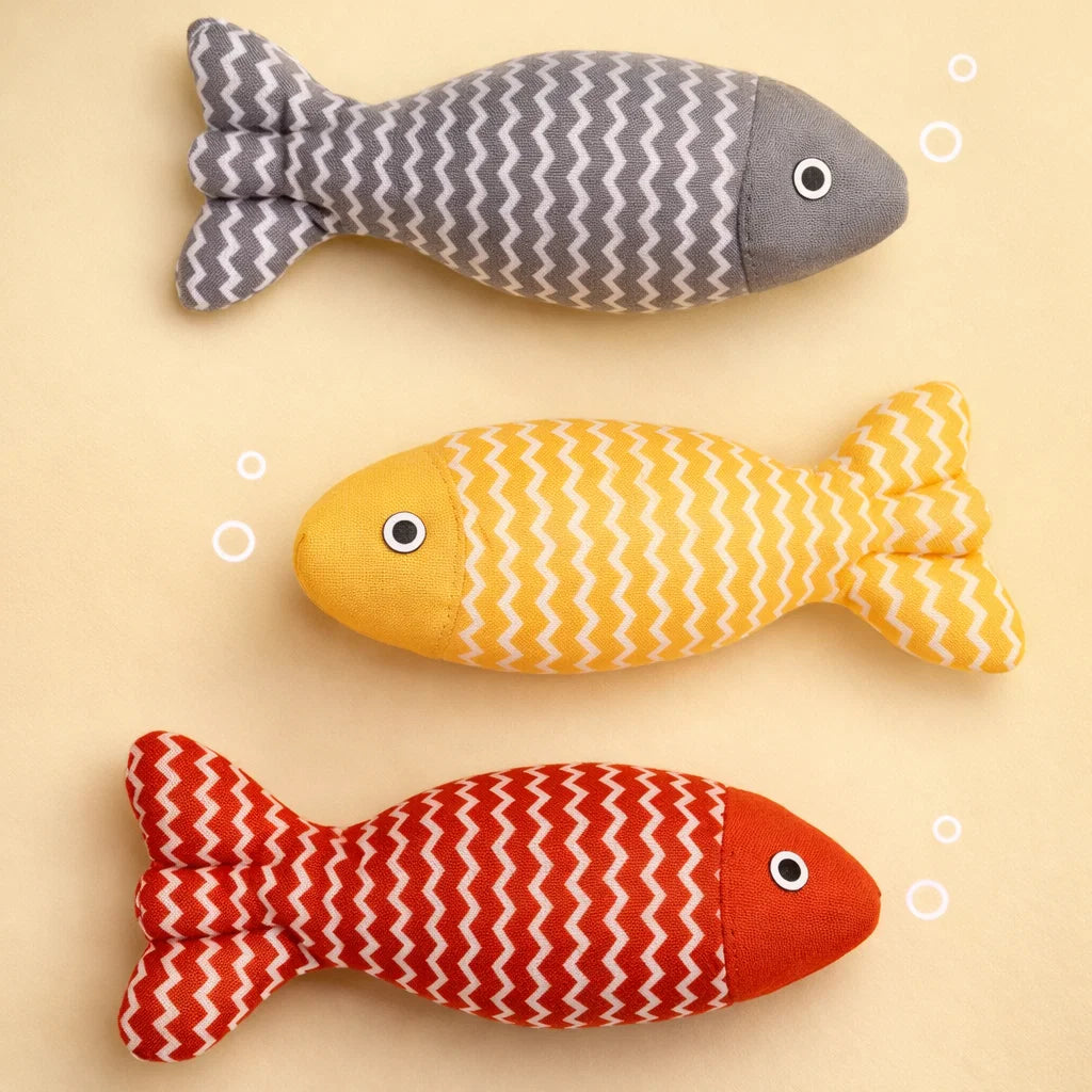 Irresistible Catnip Fish Chew Toy for Cats