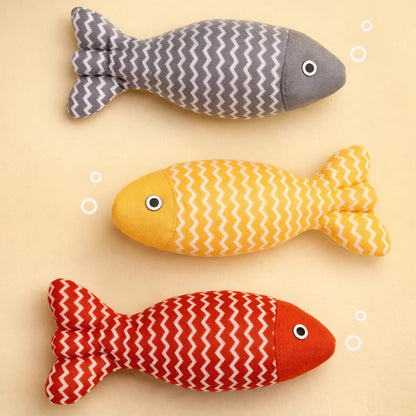 Irresistible Catnip Fish Chew Toy for Cats