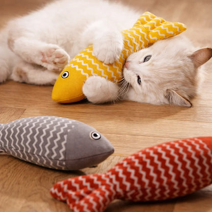 Irresistible Catnip Fish Chew Toy for Cats