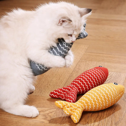 Irresistible Catnip Fish Chew Toy for Cats