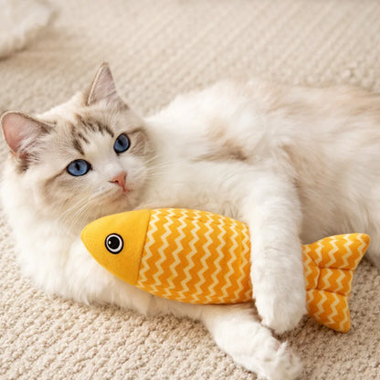 Irresistible Catnip Fish Chew Toy for Cats