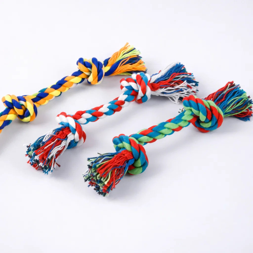 Durable Cotton Rope Dog Chew Toy for Small Dogs