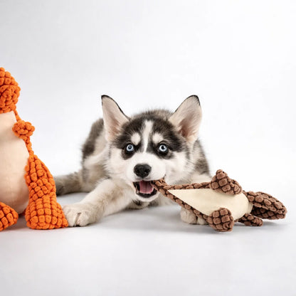 Interactive Dinosaur Pet Chew Toy - Vocal & Dental Health