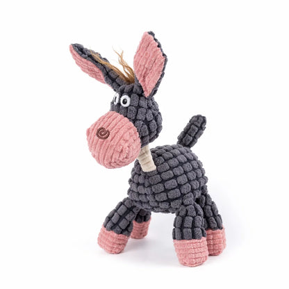 Interactive Plush Donkey Toy for Cats and Dogs