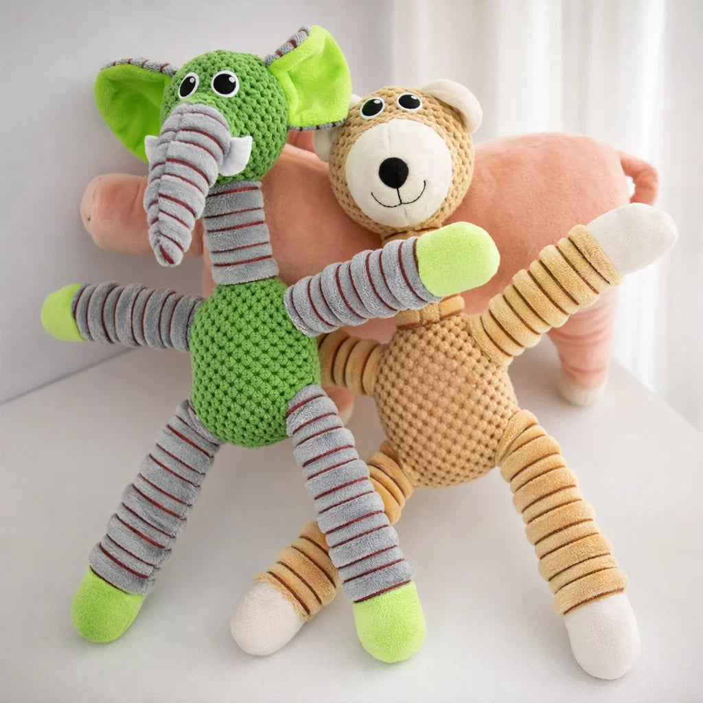 Irresistible Squeaky Plush Toys for Dogs - Durable & Fun