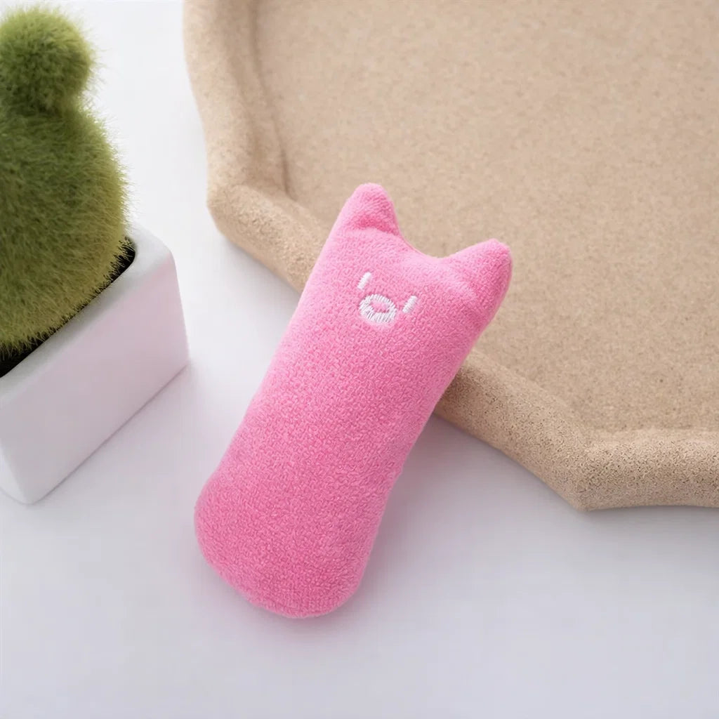 Interactive Catnip Plush Toy for Cats - Teeth Grinding & Fun