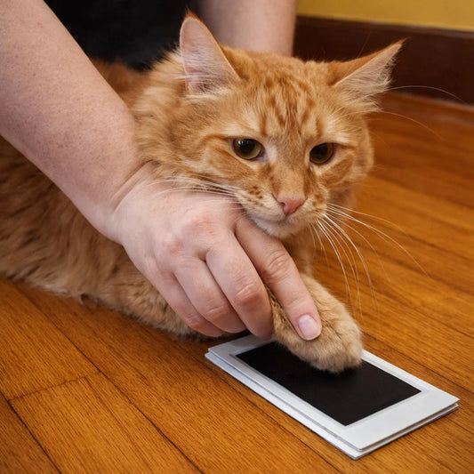 PawPrint Memories – 'Clean Touch' Ink Pad Kit for Pet Paw & Nose Prints