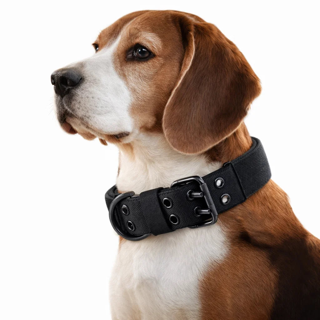 Premium Reflective Tactical Dog Collar - Adjustable & Durable