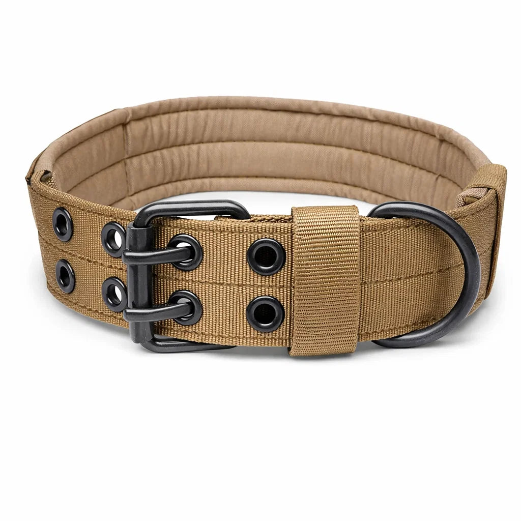 Premium Reflective Tactical Dog Collar - Adjustable & Durable