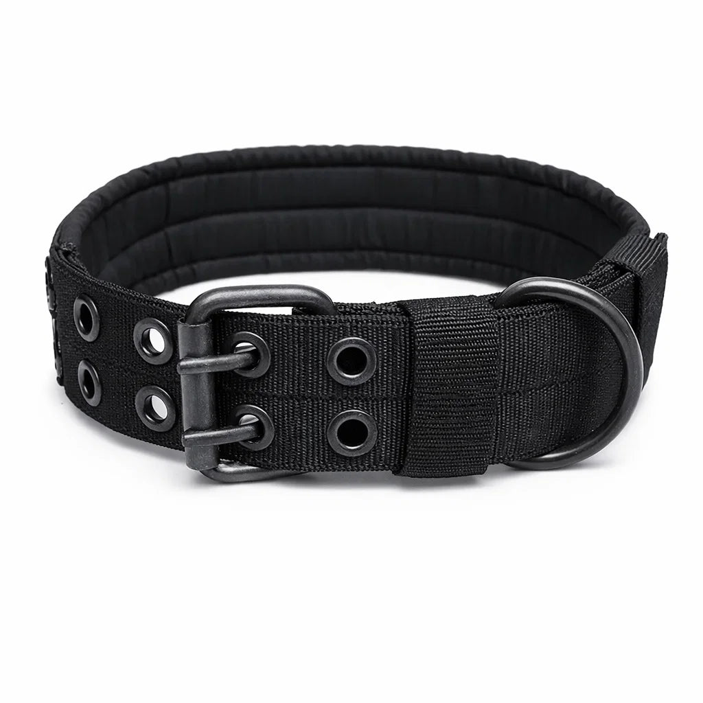 Premium Reflective Tactical Dog Collar - Adjustable & Durable