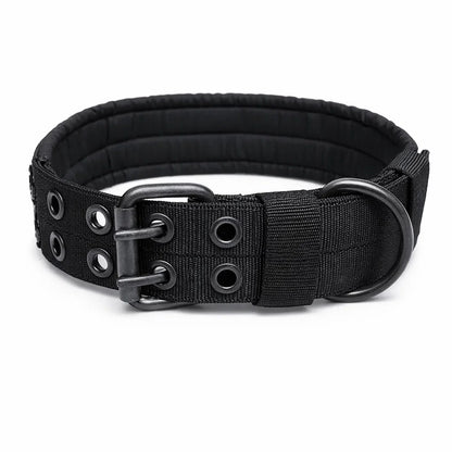 Premium Reflective Tactical Dog Collar - Adjustable & Durable