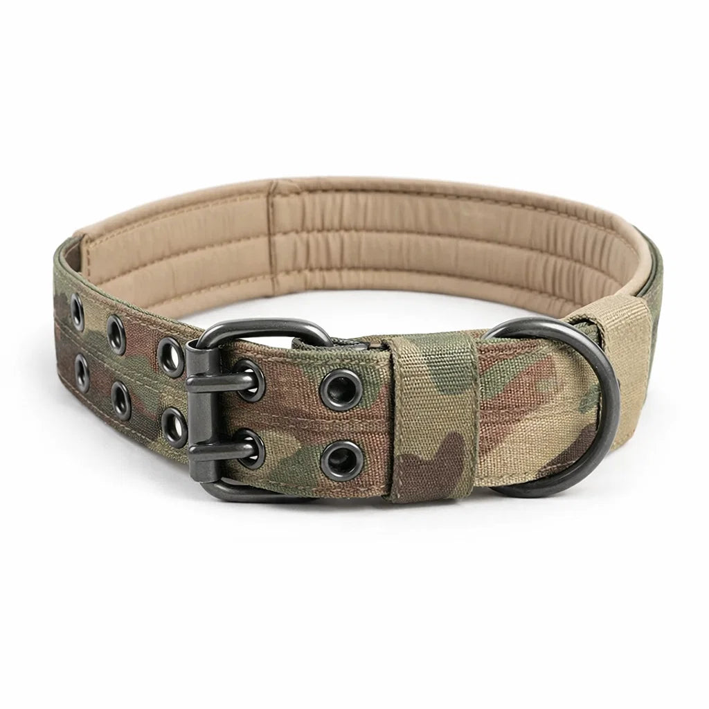 Premium Reflective Tactical Dog Collar - Adjustable & Durable