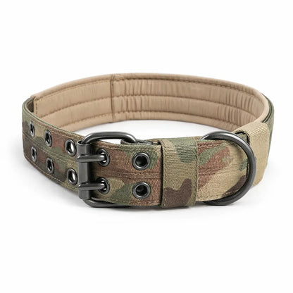 Premium Reflective Tactical Dog Collar - Adjustable & Durable