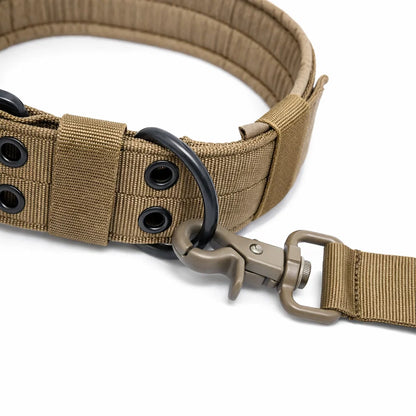 Premium Reflective Tactical Dog Collar - Adjustable & Durable