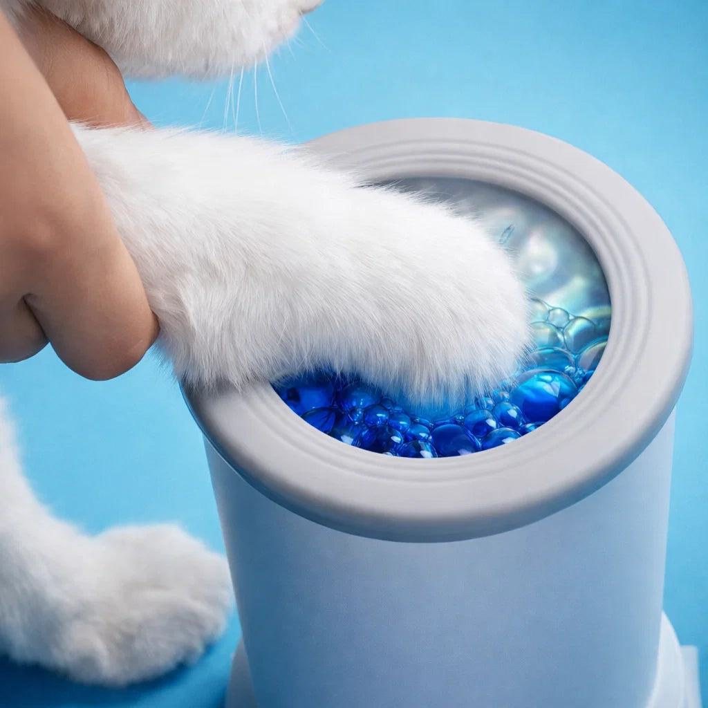 Electric Pet Paw Cleaner & Massager - USB Rechargeable