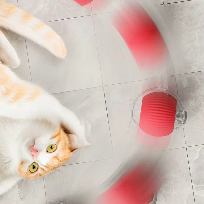 SmartMotion Ball – USB Rechargeable Interactive Cat Toy with Automatic Movement & Sound