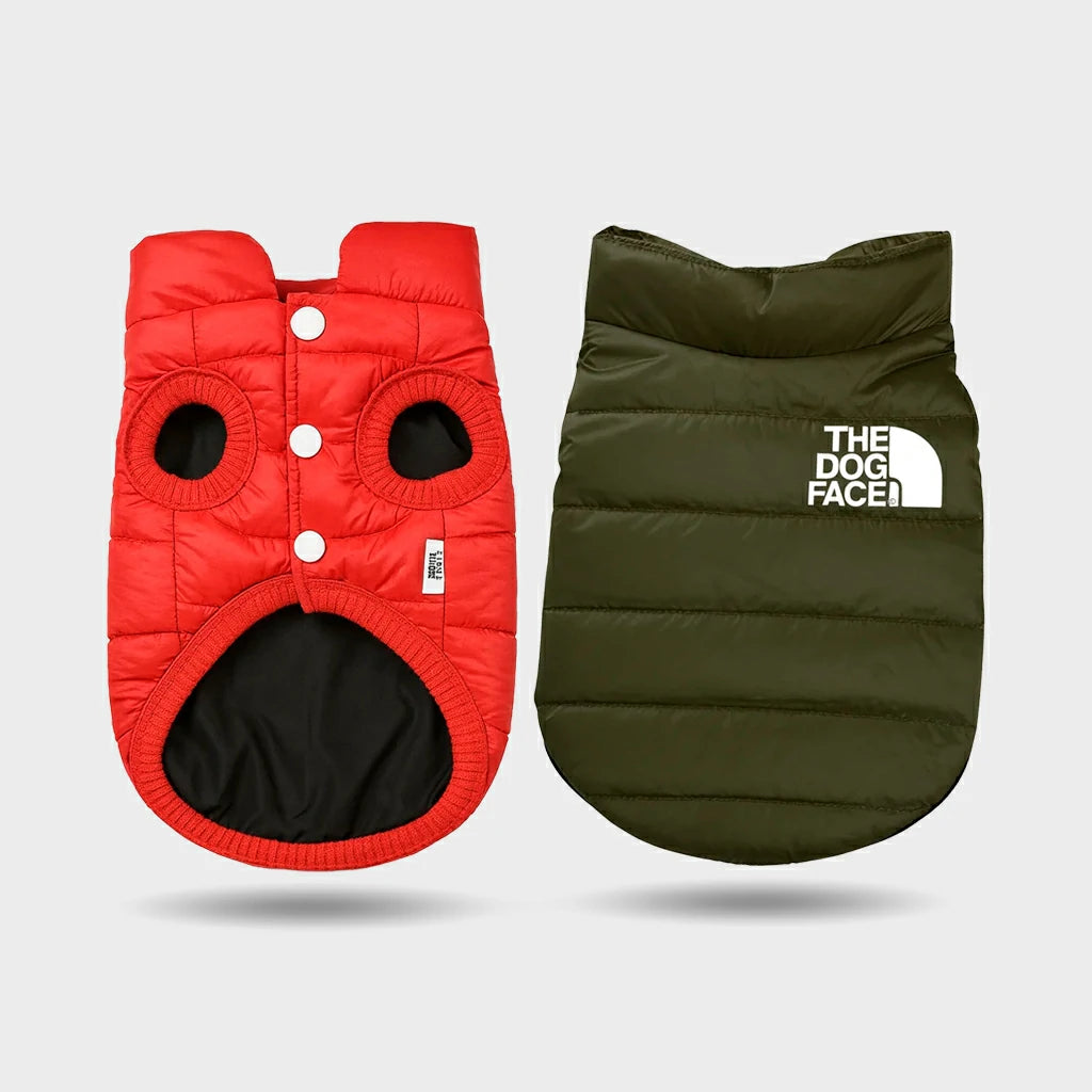 Double Sided Winter Dog Coat - Warm & Stylish Pet Vest