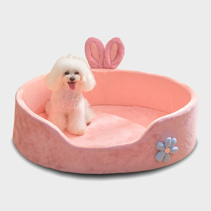 Cozy & Washable Pet Bed for All Seasons