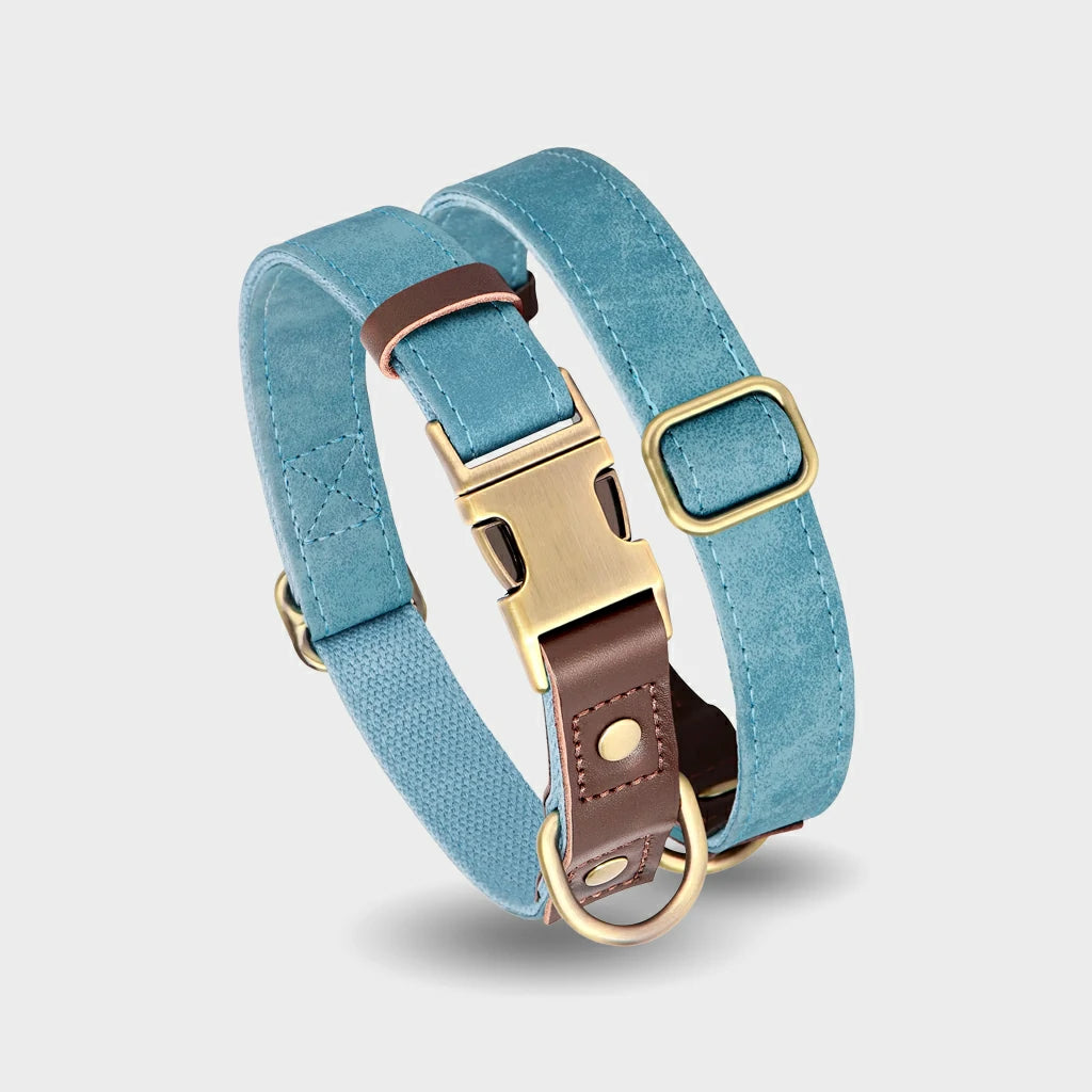 Premium PU Leather Dog Collar – Elegant, Durable & Adjustable