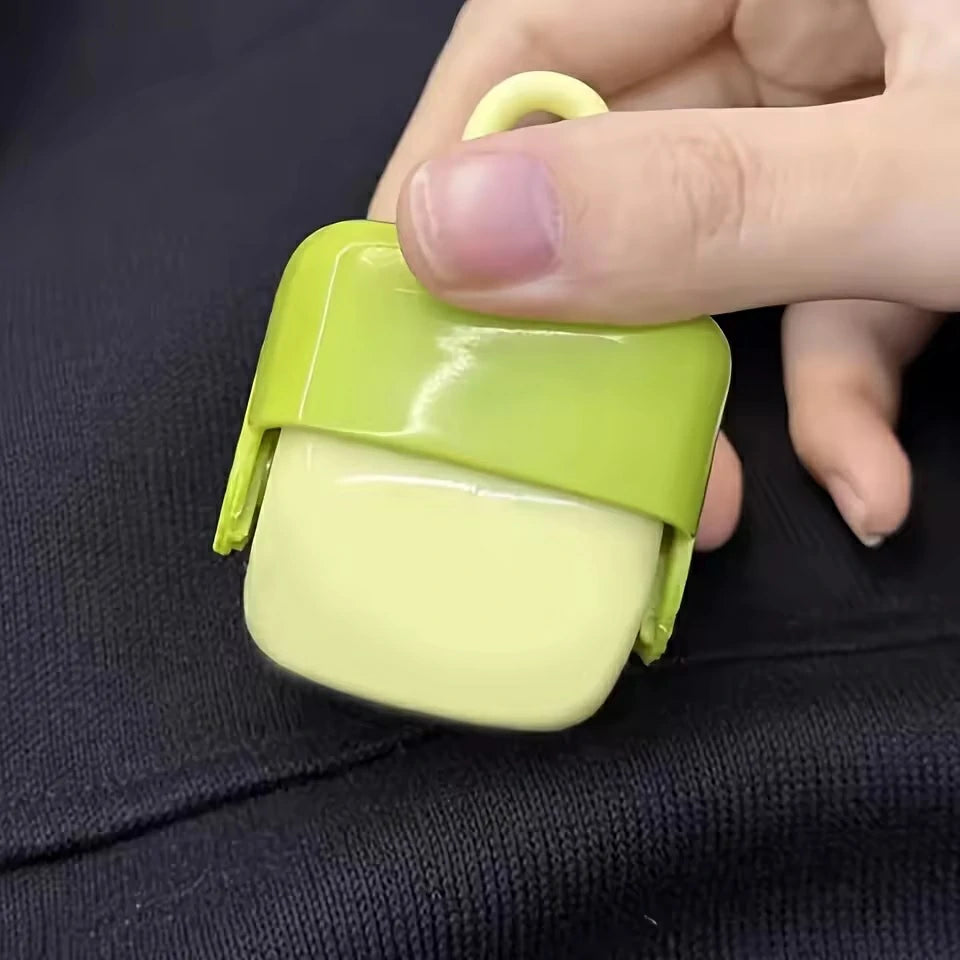 Compact Reusable Lint Roller for Pet Hair & Dust Removal